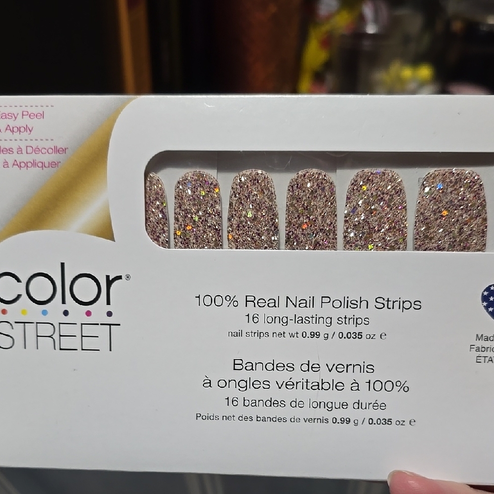 Color Street Glitter Nail Polish Strips